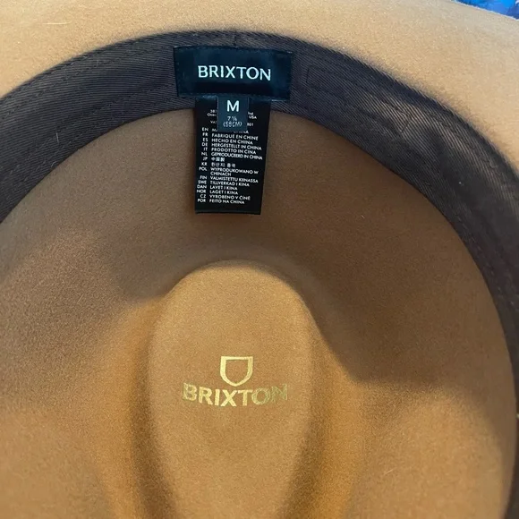 Brixton Wesley hat - light brown - Picture 3 of 3